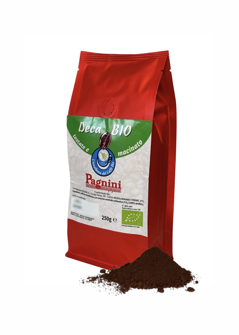 Caffè arabica Decaffeinato Bio 